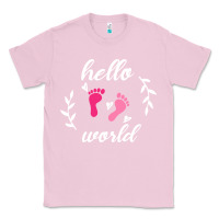 Bubblegum Pink Hello world Classic Tee - Bettercallsaul