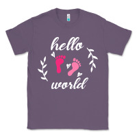 Lavender Hello world Classic Tee - Bettercallsaul