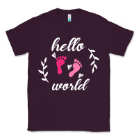 Plum Hello world Classic Tee - Bettercallsaul