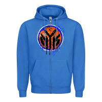 True Royal nyk drip Zipper Hoodie - tuanDangUi