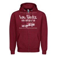 Burgundy lou glutz motors (national lampoon's vacation) Zipper Hoodie - tuanDangUi