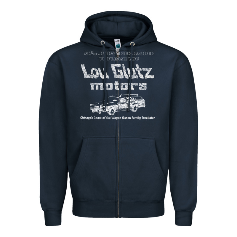 Lou Glutz Motors (national Lampoon's Vacation) Zipper Hoodie by tuanDangUi | Teevron