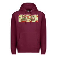 Burgundy just a girl who loves christmas Premium Hoodie - BundleAndBundleShop