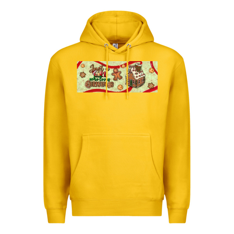 Just A Girl Who Loves Christmas Premium Hoodie by BundleAndBundleShop | Teevron