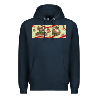 Navy just a girl who loves christmas Premium Hoodie - BundleAndBundleShop