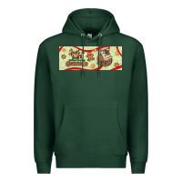 Sports Green just a girl who loves christmas Premium Hoodie - BundleAndBundleShop