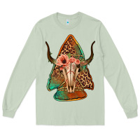 Matcha bullskull arrowhead Long Sleeve Tee - Jasminsmagicworld