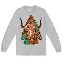 Moon Dust bullskull arrowhead Long Sleeve Tee - Jasminsmagicworld