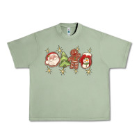 Oil Green Christmas gingerbread cookies Urban Heavy Tee - texasbilliewilder