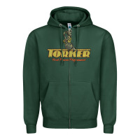 Sports Green torker bmx Zipper Hoodie - tuanDangUi