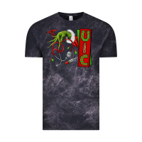 Cloud Black Christmas Character Vintage Tee - NancyCooperArtShop