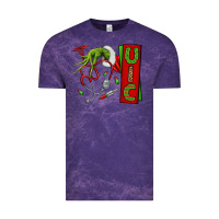 Cloud Purple Christmas Character Vintage Tee - NancyCooperArtShop