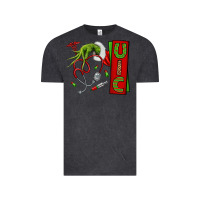 Vintage Black Christmas Character Vintage Tee - NancyCooperArtShop