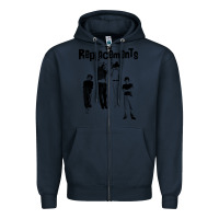 Navy hanging with the replacements Zipper Hoodie - tuanDangUi