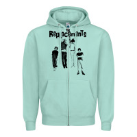 Seafoam hanging with the replacements Zipper Hoodie - tuanDangUi
