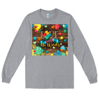 Heather Grey love needs no words Long Sleeve Tee - CowGirlArtShop