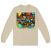 Mushroom love needs no words Long Sleeve Tee - CowGirlArtShop