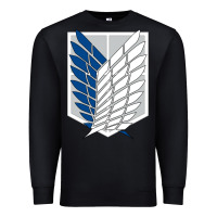 Black wings of liberty Premium Sweatshirt - tuanDangUi
