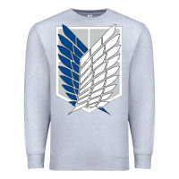 Heather Grey wings of liberty Premium Sweatshirt - tuanDangUi
