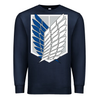 Navy wings of liberty Premium Sweatshirt - tuanDangUi