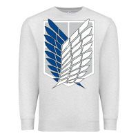 Oatmeal Heather wings of liberty Premium Sweatshirt - tuanDangUi