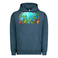 Pigment Midnight Navy lobster sippy cup Urban Hoodie - BarkalooDesign