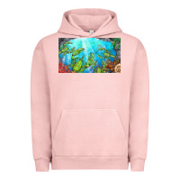 Pigment Salmon lobster sippy cup Urban Hoodie - BarkalooDesign