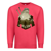 Cardinal the witcher geralt hero sword companion minima list illusion art Premium Sweatshirt - tuanDangUi