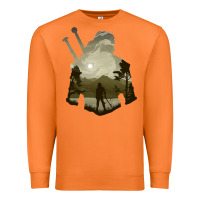 Carrot the witcher geralt hero sword companion minima list illusion art Premium Sweatshirt - tuanDangUi