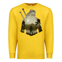 Lemon the witcher geralt hero sword companion minima list illusion art Premium Sweatshirt - tuanDangUi