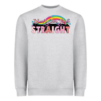Heather Grey i cant ever think straight Heavyweight Sweatshirt - FaDigitalArtStudio