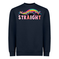 Navy i cant ever think straight Heavyweight Sweatshirt - FaDigitalArtStudio