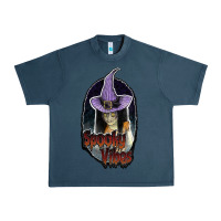 Midnight Navy spooky vibes Urban Heavy Tee - JahusDesignShop