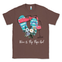 Chestnut Wine Flip Flops Girl Classic Tee - Bettercallsaul