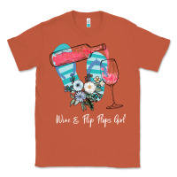 Copper Wine Flip Flops Girl Classic Tee - Bettercallsaul