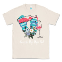 Natural Wine Flip Flops Girl Classic Tee - Bettercallsaul