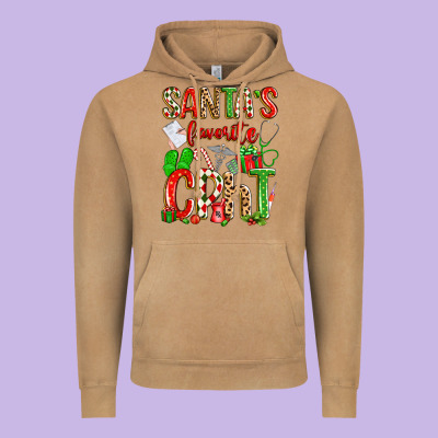 Santa's Favorite Cpht Vintage Hoodie Designed By Texasbilliewilder
