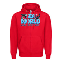 Red Sea World Family Adventure 2025 Zipper Hoodie - CowhideDigitalArt