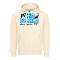 Sandshell Sea World Family Adventure 2025 Zipper Hoodie - CowhideDigitalArt