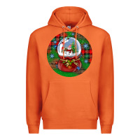 Carrot snow globe christmas ornament Premium Hoodie - BundleAndBundleShop