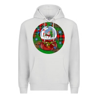 Dove Grey snow globe christmas ornament Premium Hoodie - BundleAndBundleShop
