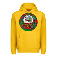 Lemon snow globe christmas ornament Premium Hoodie - BundleAndBundleShop