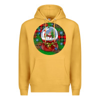 Mustard snow globe christmas ornament Premium Hoodie - BundleAndBundleShop