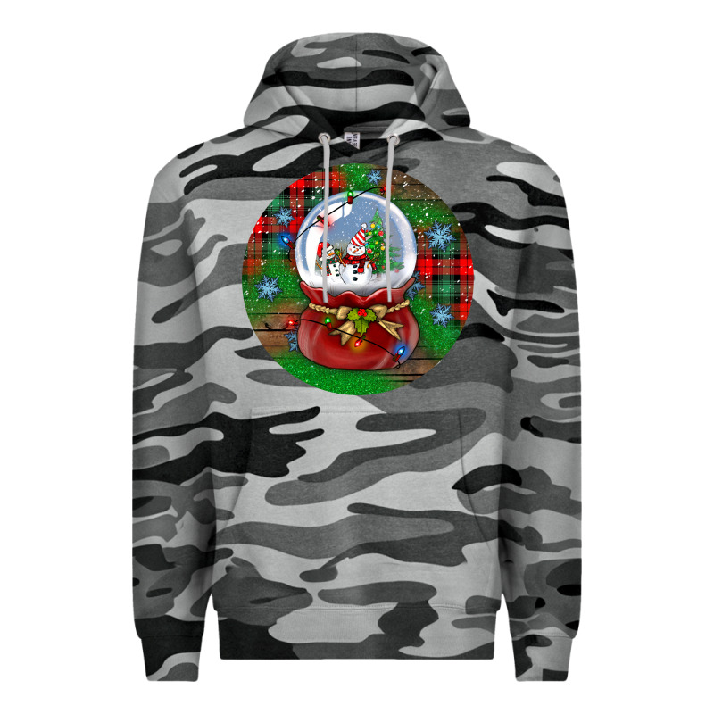 Snow Globe Christmas Ornament Premium Hoodie by BundleAndBundleShop | Teevron
