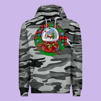 Snow Globe Christmas Ornament Premium Hoodie Designed By Bundleandbundleshop