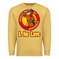 Antique Gold l for love Premium Sweatshirt - tuanDangUi