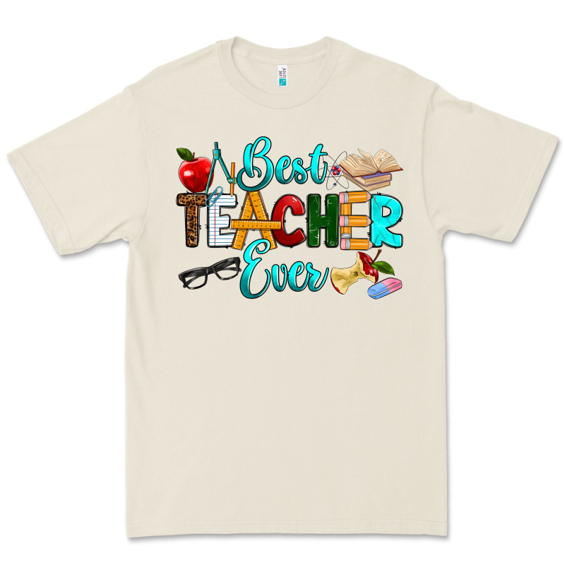 Best Teacher Ever Premium Tee by RanaPortraitStore | Teevron