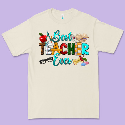 Best Teacher Ever Premium Tee Designed By Ranaportraitstore