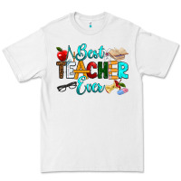 White best teacher ever Premium Tee - RanaPortraitStore