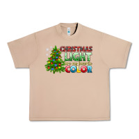 Burro Christmas light are my favorite color Urban Heavy Tee - NancyCooperArtShop